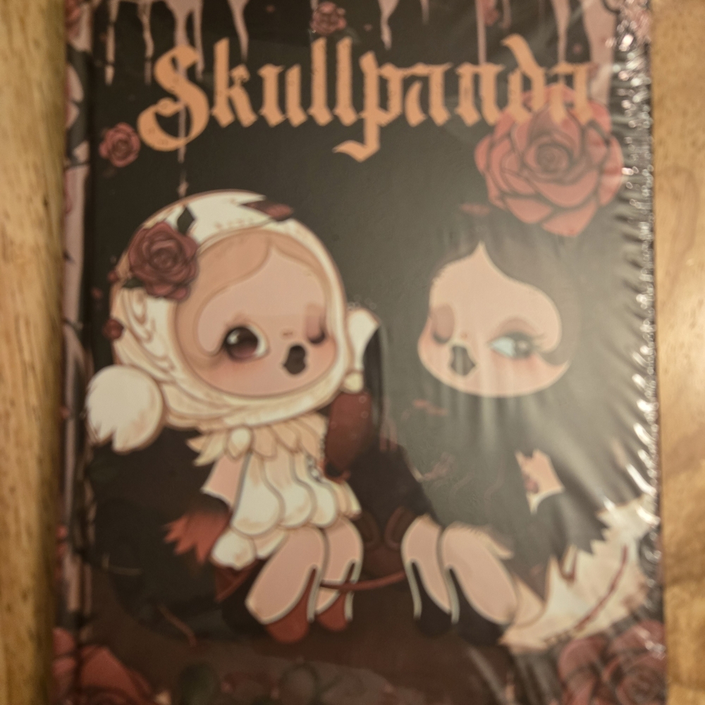 Skullpanda Black and Brown Journal